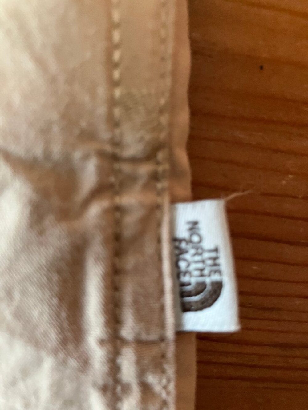 THE NORTH FACE Baytrail button-up Men's shirt Beige/Tan Pine tree embroidery M - Picture 5 of 13